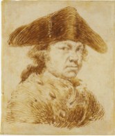 Goya, Self-Portrait in a Cocked Hat, ca. 1790