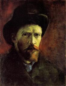 Vincent van Gogh Self-Portrait with Dark Felt Hat Paris: Spring, 1886 Van Gogh Museum Amsterdam, The Netherlands